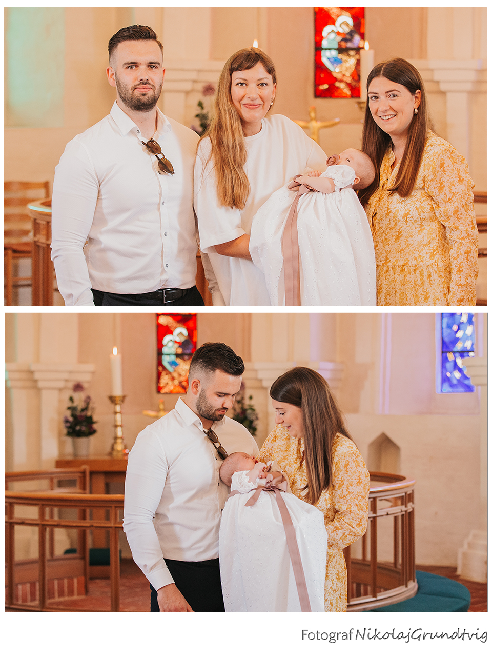 Barnedåbsfotografering